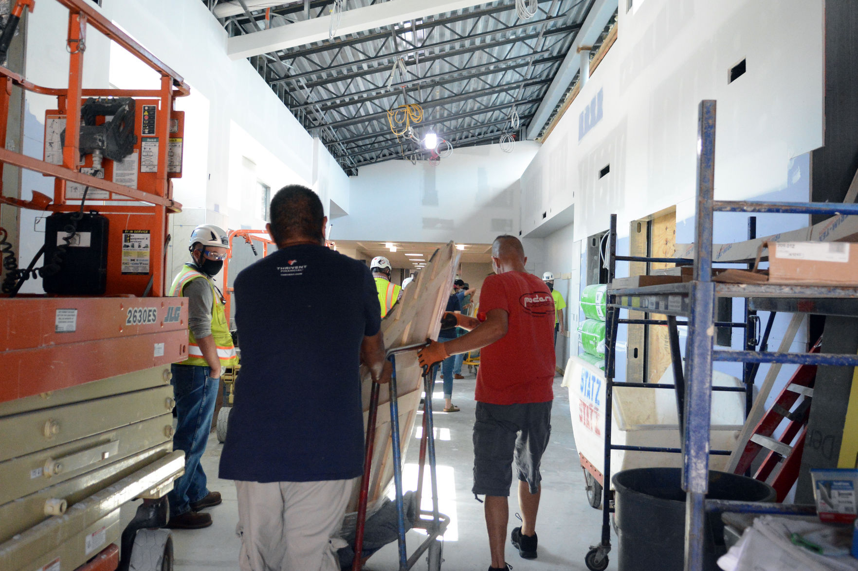 Little Eagle Arts Foundation mural for Baraboo middle school